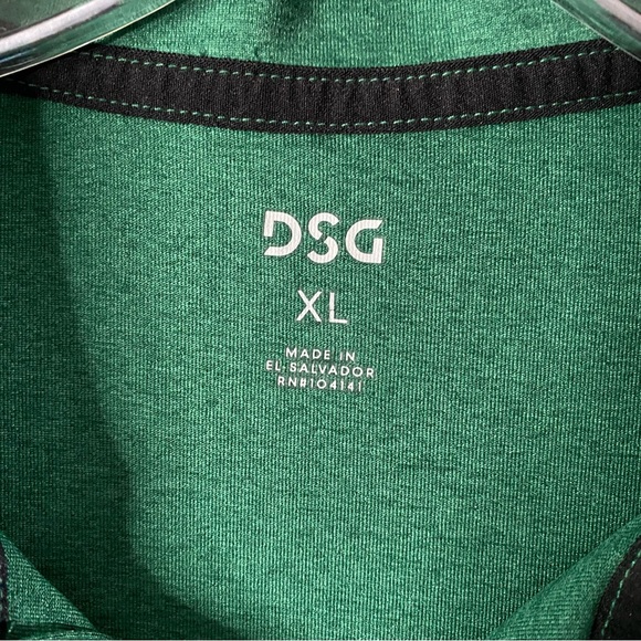 Dick's Sporting Goods DSG Polo Shirt Men's XL Green Employee Work Uniform Staff - Picture 4 of 5